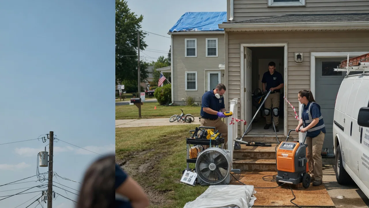 Water Damage Repair in Burrton, KS near me